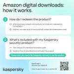 Kaspersky Plus Internet Security 2026 | 1 Device | 1 Month | AI Powered Anti-Virus | Safe Browsing | Anti-Phishing | Unlimited VPN | Password Manager | PC/Mac/Mobile | Activation Code by email