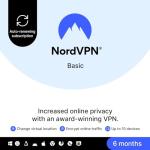 NordVPN Basic, 10 Devices, 6-Month, Premium VPN Software, Amazon Subscription