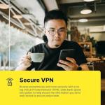 Norton 360 Deluxe with Extra Storage, 25 GB Extra Cloud Backup, Antivirus Software for 3 Devices and 1-year Subscription With Automatic Renewal