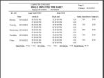 Computer Exposure Small Business Employee Time Clock Software, Single PC, Up to 100 Employees, Windows XP to 10, Touch Screen Ready, No Monthly Fees