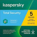 Kaspersky Total Security 2023 | 5 Devices | 1 Year | Antivirus, Secure VPN and Password Manager Included | Amazon Subscription - Annual Auto-Renewal
