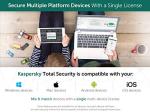 Kaspersky Total Security 2023 | 5 Devices | 1 Year | Antivirus, Secure VPN and Password Manager Included | Amazon Subscription - Annual Auto-Renewal
