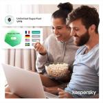 Kaspersky Premium Total Security 2025 | 5 Devices | 1 Year | Anti-Phishing and Firewall | Unlimited VPN | Password Manager | Parental Controls | 24/7 Support | PC/Mac/Mobile | Activation Code by Post