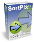 SortPix XL (2025) - Photo management software to sort photos, find photos and duplicate photo cleaner - easy photo managing software for PC