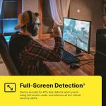 Norton 360 for Gamers 2025, Antivirus software 3 Devices and 1-year subscription with automatic renewal, Secure VPN, Dark Web Monitoring and Password Manager, PC/Mac/iOS/Android