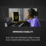 MAGIX Music Maker 2025 Premium - MUSIC MADE EASY | Audio Software | Music Program | for Windows 10/11 | 1 PC full licence for 2 devices in a practical shipping box