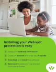 WEBROOT Antivirus Software 2025 | 3 Devices | 1 Year | Mac/Windows/Chrome | Activation code per email