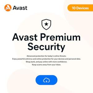 Avast Premium Security 2023, 10 Devices 2 Years, AntiVirus+Firewall+Protection+Privacy, [PC/Mac/Android] [Licence]