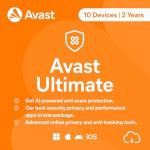 Avast Ultimate 2025 | 10 Devices | 1 Year | Activation Code by email