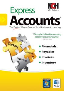 Express Accounts Accounting Software for Bookkeeping, Cashflow and Reporting [Download]