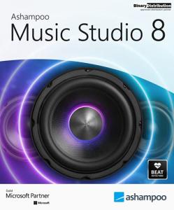 Ashampoo Music Studio 8 - Music software to edit, convert and mix audio files - 1 PC license - No time limit | Activation Code by email