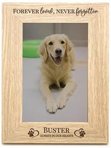 Personalised Pet Memorial Photo Frame