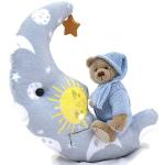 Wish Upon A Star Blue - Teddy Bear Newborn Baby Keepsake, Christening, Nursery Collectable 22cm