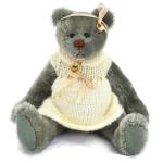 Delphine - Teddy Bear OOAK Green Mohair Miniature Artist Collectable 13cm