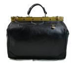 Ladies doctor bag womens leather handbag doctor bag handheld shoulder bag medical purse black made in Italy