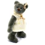 Delphine - Teddy Bear OOAK Green Mohair Miniature Artist Collectable 13cm