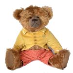 Lorenzo - Handmade Teddy Bear Ginger Mohair Artist Collectable OOAK 37cm