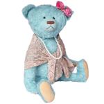 Madame La Bear - Teddy Bear OOAK Aqua Mohair Artist Collectable 48cm