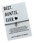 Auntie Gift | Auntie wish bracelet | Gift for Auntie | Aunty present