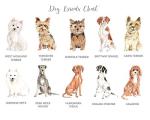Personalised Dog Sympathy Card Loss of Dog Card, Breed of Your Choice, Watercolour Pet Sympathy Cards Dog Remembrance, Custom Pet Memorial Cards, Sorry for Your Loss Cards Pet, Name of Your Choice