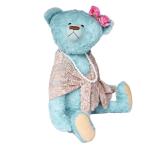 Madame La Bear - Teddy Bear OOAK Aqua Mohair Artist Collectable 48cm