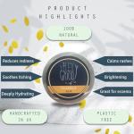 The Ilex Wood - All-Natural Skin Balm - Vegan Herbal Salve Gift Set - Pack of three natural vegan salves - Calendula, Boo Boo and Dandelion and Rosemary - 3 x 100ml