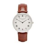 Mr Beaumont Men's Personalised Brown Leather Watch