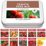Heirloom Tomato Seed Kit, 10 Heirloom Seed Varieties Included in This Grow Your Own Tomato Kit, The Little Trees Bees and Seeds Company