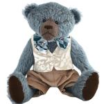 Marius - Handmade Teddy Bear Blue Mohair Artist Collectable OOAK 37cm