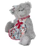 Layla - Handmade Teddy Bear Grey Mohair Artist Collectable OOAK 37cm