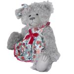 Layla - Handmade Teddy Bear Grey Mohair Artist Collectable OOAK 37cm