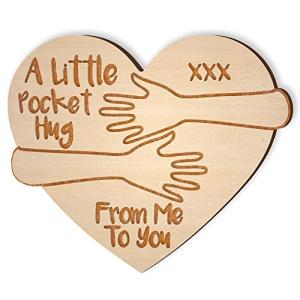 A Little Pocket Hug Token Small Gifts Good Luck Gifts Boyfriend Gifts Long Distance Relationship Friendship Gifts for Women Gifts for Him Cute I Love You Present for Her (Small, Hugging Arms)