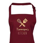 Personalised Adult Kitchen Apron with Name Custom Cooking and Baking Apron