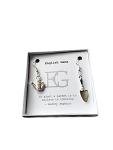 Trowel and Watering Can Charm Earrings, Choice of Metals/Gardening Quote on Insert in Gift Box