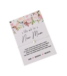 Gift for a new mum | New mum wish bracelet | New mum gift | New Mum present | Birthday present for a new mummy