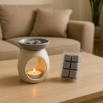 The Smelly Wax Company Blacked Opium Wax Melt Snapbar | Strong Scented Perfume Clamshell | Handmade in UK | Long Lasting Home Fragrance