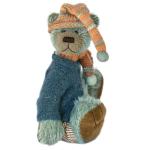 Ugo - Teddy Bear OOAK Teal Mohair Artist Collectable 25cm