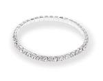 Rhinestone Tennis Stretchable Bracelet