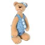 Abby - Teddy Bear OOAK Pale Peach Mohair Artist Collectable 25cm