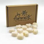 By Aurora UK, 12 Designer Perfume Inspired Soy Wax Melts Mixed Gift Box Set - Opium Noir, Extraterrestrial, Flower Explosion, Madame Millionaire