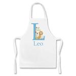 Personalised Kids Apron, Animal Apron, 2 sizes,Kitchen Gift, Cooking gift, Girl, Boy children's Toddler Apron (2-4yr)