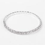 Rhinestone Tennis Stretchable Bracelet