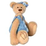 Abby - Teddy Bear OOAK Pale Peach Mohair Artist Collectable 25cm