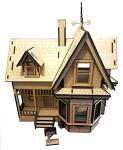 Large House from movie UP carls abode house dollshouse kit