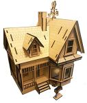 Large House from movie UP carls abode house dollshouse kit