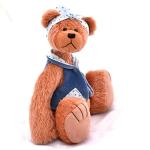 Belle - Teddy Bear OOAK Salmon Pink Mohair Artist Collectable 25cm