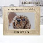 Personalised Dog Photo Frame