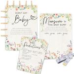 Baby Shower Game Multipack | Wildflower Neutral | Predictions | Don't Say Baby | Measure Baby Bump | 20 Players