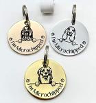 Personalised Engraved Dog ID Tag, Dog Breeds