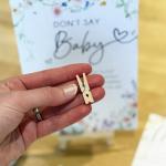 Baby Shower Game Multipack | Wildflower Neutral | Predictions | Don't Say Baby | Measure Baby Bump | 20 Players